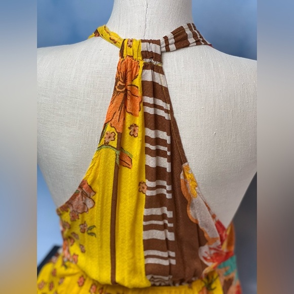 Free People NWOT Hot Tropic Tank in Mango Combo size M - Picture 3 of 13